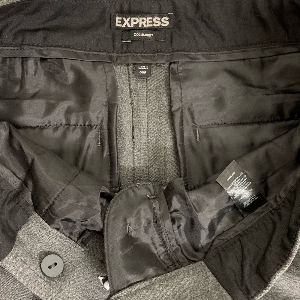 Express Mid Rise Barely Boot Columnist Pants - image 6